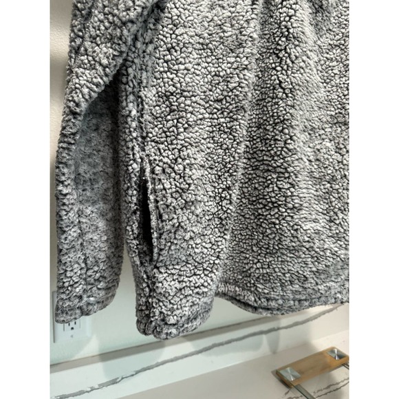 Grizzly Sherpa Quarter Zip Size Small Grey/White‎ - Picture 3 of 8
